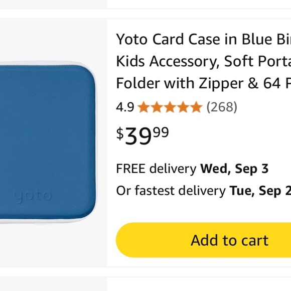YoTo Wireless Headphones and Case - Picture 3 of 3